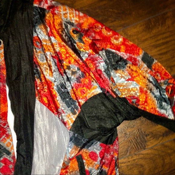 Iridescent vintage 90s windbreaker Unisex - Picture 3 of 9